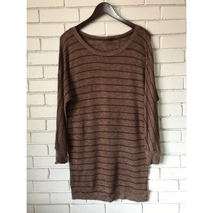UO Striped Dolman Sleeve Sweater Dress